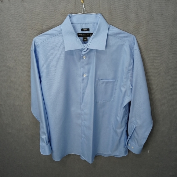Pronto Uomo men's long sleeve dress shirt button f - Picture 2 of 6